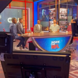 Alicia Zubikowski Instagram - What a full circle moment today ❤️ 

I started my career at @nflfilms right out of college and it’s been an unbelievable journey since living out my dreams doing things I never thought possible…but being back here today with my NFL Family as we launch the new Inside The NFL, truly can’t be put into words. Back working and creating with the best in the business and some of my favorite people and having guys like my brother @ochocinco and @laflamablanca95 @ifjayhadinstagram w/ one of my pivot fam @officialchanningcrowder and of course when the show was first talked about…there was not even another name in mind who should host this show and today we see why… @realrclark no surprise but you crushed it 🫡 

So as the new football season starts, I too remember my first “welcome to the NFL” moment and how working in Mount Laurel, NJ, the Mecca of football and filmmaking, was the best first job and life experience I could ask for! Which is why I second guessed going out on my own to start my production company but my biggest supporter was always Steve Sabol- pushing me to take risks, use my strengths to create and always to cherish relationships along the way. Well the last thing Steve said to me when I left NFL Films is, “Go be great and you always have a place to come back to that is home”. Well my company is still going strong and today felt like coming back home. 🫶❤️

Inside The NFL every Tuesday night on the CW🎬