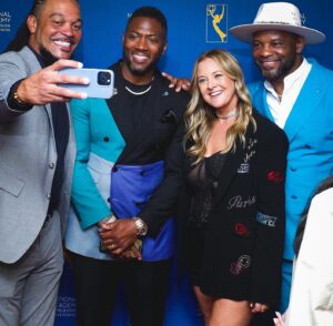 Alicia Zubikowski Instagram - “Every girl needs a red pair of shoes” 👠

One of my favorite nights of the year! Love being surrounded by my friends and peers who are the best at what they do and last night was extra special because I got to share it with my Pivot Family. Emmy nominations hit a little different when it’s for something you created from scratch because it means that much more, we didn’t win but it felt like it just because we were in the room   the way people talked to us about our show…I’m grateful for @realrclark @channingcrowder @fredtaylor for pouring into our platform, making it as powerful as it is and loving the work as much as I do (ok maybe not that part but most of the time loving the work) 🎬

Anyone can Podcast, not everybody can Pivot 🖤

#emmys #film #podcast 

And my guys for the 📸 @pdbym @kaykaysublime   @gettyimages