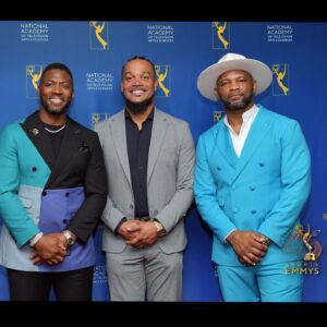 Alicia Zubikowski Instagram - Our 1st @thesportsemmys as a Pivot Family and the fellas looked sharp! 

Thank you to all our peers, colleagues and the Academy of Television for nominating us, recognizing our work and considering our platform one of the best in the industry. As a Podcast, to break into the world of television and receive the nomination for Outstanding Hosted Edited Series joining legendary shows like @hbo Real Sports and E60 is a honor we don’t take lightly. Being amongst so many talented creators and filmmakers last night was humbling yet motivating. A time was had & We are grateful. 

So grateful that we woke up super early today and got right back at it…back on our Pivot filming with compelling guests, having impactful conversations and continuing to create unique content- because in the end, we all have a story to tell. 

Special thanks to our A  team, we have the best people and hardest workers in our Pivot Family and we’re happy to share the night with a few of them. Anybody can Podcast, not everybody Pivot🎬

@realrclark @channingcrowder @fredtaylor @alicia 

#Accept #Adjust #MoveForward