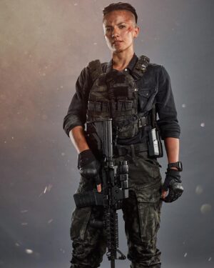 Alin Sumarwata Instagram - #Strikeback Penultimate Episode tonight UK @skytv #section20 #gracienovin ⁣
👗 #andrewcox #costumedesigner #3seasons #allterrain #iloveyouandrewyoubloodylegend ⚔️