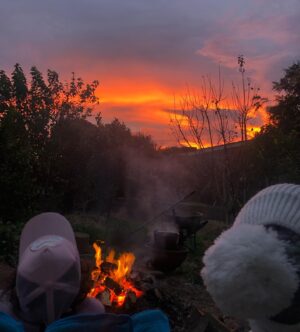 Alin Sumarwata Instagram - Last night’s #shepherdsdelight ⁣⁣
⁣🔥🍡⁣⁣
🔥🌰 ⁣⁣
🔥🌅 ⁣⁣
⁣⁣