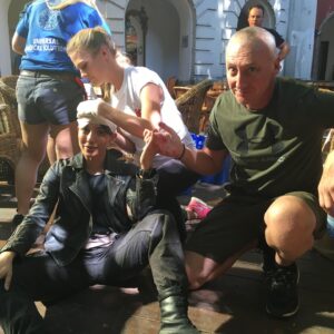 Alin Sumarwata Instagram - Just wanted y’all to know the face behind every crazy ass stunt ever pulled on the last three seasons of #strikeback in #Jordan #Hungary #Malaysia #Croatia⁣
👉 @paul_shapcott ⁣
#stuntcoordinator #zenmaster ⁣
🚁🚞🏍🚚🚗🏚⚒💣 ⁣⁣
⁣⁣
No one puts a kick ass Stunt team together quite like Daddy Safety-First Shappers. 😎⁣⁣
Thanks for the peeps you’ve brought into my life and thanks for keeping us all alive. ⁣
⁣⁣
#sorryNu 🎂💥 ⁣