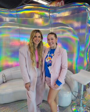 Alina Morse Instagram - Met one of my female CPG Idols-- the incredible @allisonellsworth at Expo West 2024!! 

Peep the @drinkpoppi Lemon Lime Tall boy 👀 (new fav poppi flavor??)

Zolli x Poppi Collab is my dream so this was so so cool! 

#expowest2024 #expowest #tradeshow #travelvlog #entrepreneur #femalefounders #womenownedbusiness #allisonellsworth #poppi #zollipops #zollismiles #zollicandy #shareasmile #keepsmiling #sugarfreecandy #zerosugar #diml #collab