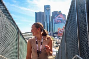 Alina Morse Instagram - Detroit Grand Prix Day 1 🏎🏁🫶 

#detroitgrandprix #dgp #racing #indyracing #indycar #indynxt #detroit