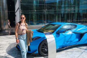 Alina Morse Instagram - Detroit Grand Prix Day 1 🏎🏁🫶 

#detroitgrandprix #dgp #racing #indyracing #indycar #indynxt #detroit