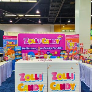 Alina Morse Instagram - Expo west setup day 2024 🍭🌴📍

Come check our our booth #1674 hall B!

@natprodexpo
#expowest2024 #expowest #natproductsshow #womenownedbusiness #femaleentrepreneur #femalefounders #travel #vlog #diml