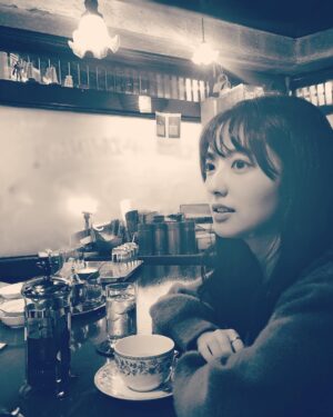 Alisa Takigawa Instagram - #喫茶 #monochrome ☕️