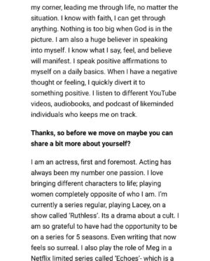 Alise Willis Instagram - Thank you @boldjourneymag for the feature 😎🥰

https://boldjourney.com/news/meet-alise-willis/

Photographers: @russell.baer & @photonathalie