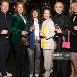 Alison Jaye Horowitz Instagram - some lil’ snaps from the @bafta games nominee party ~ next level joy ~  truly the  coolest community of people. I’m honored to be nominated among the greats

Extra big thank you to @zadigvoltaire for dressing me in your beautiful pieces- makes me feel like star stuff!!! ⚜️💙⚜️💙⚜️💙💙🤍💙💙💙⚜️⚜️⚜️⚜️

Styling: @zadigvoltaire
Photos: @scottgarfitt