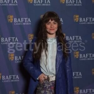 Alison Jaye Horowitz Instagram - some lil’ snaps from the @bafta games nominee party ~ next level joy ~  truly the  coolest community of people. I’m honored to be nominated among the greats

Extra big thank you to @zadigvoltaire for dressing me in your beautiful pieces- makes me feel like star stuff!!! ⚜️💙⚜️💙⚜️💙💙🤍💙💙💙⚜️⚜️⚜️⚜️

Styling: @zadigvoltaire
Photos: @scottgarfitt