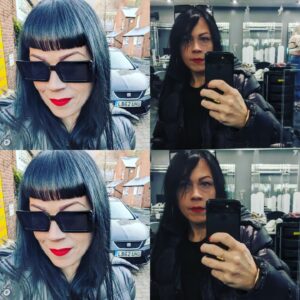 Alison Law Instagram - Chop chop! She's back 💋 #newhair @blondesbrentwood