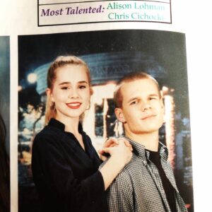 Alison Lohman Instagram - Throw wayyy back Thursday. #TBT.  Palm Desert High School.  Chris is now an acclaimed artist!!!
.
. (for a PERSONALIZED VIDEO click link in bio!)

@cameo #movies #film #tv #cameo #WhiteOleander #MatchstickMen #DragMeToHell #Flicka #BigFish #Acting #ActingClass