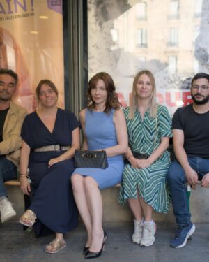 Alix Bénézech Instagram - Merci au @frenchduckfestival pour cette magnifique experience de jury auprès de @sophie_martin_dautryve @ania.gauer @_dcohen_ de la @maisondufilm @yohanncharrin 🎬

Bravo à toutes les équipes des films et aux lauréats ✨

Vous nous avez fait rêver avec des courts métrages  d'une grande créativité 👏👏👏

Merci Nils et à toute ton équipe pour ces moments de joie de la délibération à la cérémonie au @refletmedicis_cinema

Vive le Cinéma !

#photos @louisdoxtv

#frenchduckfilmfestival #cinema #film #acting #shortfilm #refletmedicis #paris

#alixbenezech #alixbénézech