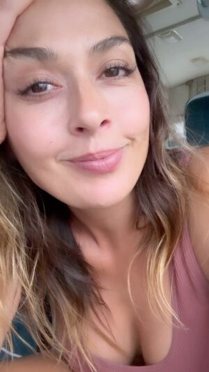 Aliyah O'Brien Instagram - How do you deal when life gets sticky??

Here to normalize and make space for allllll the feels ♥️
Rainy day musings from my big feeling heart 🥰
Warning: I maaaay have had a glass of wine or two 🤷🏻‍♀️

I’ve been hugging a lot of trees lately in an attempt to ground myself.  Submerging myself in lakes and oceans to wash away the grief.
But the most important piece of this whole sticky life operation, I think for me, is letting it be SAFE to feel all the feelings. 
I don’t think this is what culture teaches us to do, so it doesn’t feel right, or safe, or helpful to do so.
But our fear is just asking to be seen, held.
5 year old us is shouting “I’m still here. I’m still scared. Hold my hand.”

Not letting ourselves feel is like going to the movies and as soon as it starts, you realize you have to pee. But instead of just taking 4 minutes to go to the restroom, braving disrupting a few people, you spend the entire movie holding it, half enjoying, half experiencing the film, because so much of you is just trying not to piss yourself.
I don’t want to hold my pee anymore!
So I’m doing my best to not skip over this very important step ONE…FEEEEEEL 😭

And inevitably I eventually reach a place where I’m ready to move forward. Or just be present. 
Or not. Truly. Moving forward isn’t the goal.
The goal is feeling safe to be all of me.
Step #2 is optional, and should only come from a place that feels supportive.
Step #1 is crucial if you want to build intimacy with self and a life where it’s safe to be all of you.

I posted a video to my stories a couple days ago by @evolvingoutloud where he talks about the 24 hour rule. Giving yourself 24 hours to feel and the magic that happens when you do. Some important wisdom in there. I’ll post it again ♥️

Enjoy your movie in peace my friends 😉

Loving you 🥰