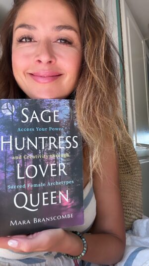 Aliyah O'Brien Instagram - SAGE HUNTRESS LOVER QUEEN
By the poetic, juicy sage herself @marabranscombe 

Out July 25th.
Go to her page to preorder and get some bonus goodies 💖

I’ve been on a journey for eve past 6 years to really embody more of my sacred feminine, 
and my life is so so much more juicy as a result.

Talk about self trust on a whole other level.

And interestingly in the last month I’ve had so many people comment on my goddess energy, my juicy energy, my queen energy or my personal favorite, my moon mama energy (no one knows what this means, but apparently it’s a vibe 😂).

Unraveling the patriarchy within us all and leaning into our innate wisdom, power and creativity is a necessary revolution for us all. 
Liberation through love and embodiment is what I’m here for!!
And I’m so grateful and tickled to dance among so many souls doing to the same!!

If you feel called, tag someone you think might be interested in more power and creativity through the sacred feminine archetypes 🌟🫶🙏

Have a wild and fabulous day!!