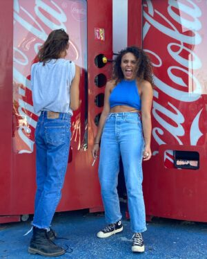 Alizée Bochet Instagram - Si je voulais être un couple, je voudrais être nous deux. 
.
With my 🤍 @nicodanselmo 
📸/📱by @lucien_belves_mariani
#35mmvsgdigital #35mm