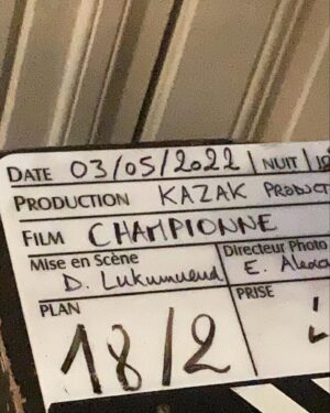 Alizée Bochet Instagram - Je suis fière et heureuse de vous annoncer que le film « CHAMPIONNE » réalisé par la grande @deborahlukumuenaa sera diffusé sur Arte le 27 mai à minuit.
Merci Déborah pour ton regard, pour ta confiance et pour ce film qui est une merveille. 
Bravo à toi d’avoir rassemblé des gens tous aussi talentueux les uns que les autres devant et derrière la caméra! Bravo et merci à vous tous. 
On se retrouve le 27 ! 
Des bisous
Lien en bio 💖