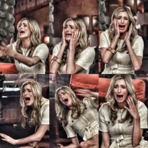 Allegra Edwards Instagram - It’s not the season finale if Ingrid isn’t screaming 😱 All episodes of @uploadonprime are available NOW! (📸 courtesy of @charmaine_locknrollgirl )