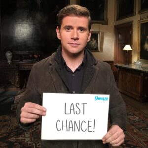 Allen Leech Instagram - You could join the Downton Abbey cast at the red carpet premiere of the #DowntonAbbeyFilm… but time is running out! Support Stand Up To Cancer and enter for your chance with the link in my bio or go to omaze.com/downton #onlyatomaze @omazeworld