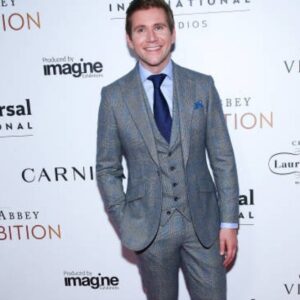 Allen Leech Instagram - You'd never know I was delighted to be at the opening of the Downton Abbey exhibition in NYC. Love this suit from @hackettlondon