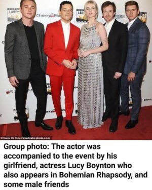 Allen Leech Instagram - All in favour of @joe_mazzello @benhardy1 and me setting up a band called “Male Friends”.... say aye oh!