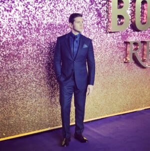 Allen Leech Instagram - Thank you @giorgioarmani for the sharpest suit and everything that goes with it. Felt very special wearing it for the @bohemianrhapsodymovie world premiere in London. 🙏 @brunolimadesign @garymantoosh @jcmua you guys are the best.