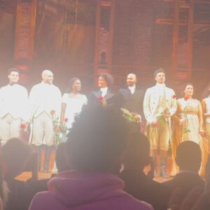 Allie Gonino Instagram - I had the honor of attending the German premiere of @lin_manuel ‘s #Hamilton in Hamburg last Thursday. Somehow, despite that I couldn’t understand much of what anyone was singing, I was even more moved than I had been after seeing it in New York before the pandemic. The performances, choreography, stage direction, translations, and live band were all so immaculate. This was my first live theater performance to attend since the lockdown - since my last time seeing ‘Hamilton’ - and the passion, joy, and release of years of anticipation, and hope were palpable. Knowing the artists had waited two years to give this performance, to debut a controversial and critically acclaimed work of art, in an entirely different language and country of origin - knowing how long so many of us felt suspended in time, not knowing the future of live theater - made this moment all the more emotionally satisfying. Don’t miss this production if you find yourself in Hamburg! Thank you to @hallentertainmentgroup for including me in this magical evening. 

#livetheater #hamiltonmusical #hamiltongermany #hamburgcity #hamburg