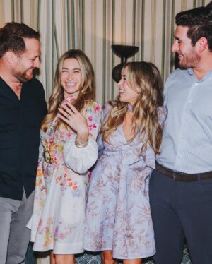 Allie Kaplan Instagram - She’s engaged!! 🥹💕💎💍✨ @lexikaplan so incredibly happy for you and @jeffgiudice 🥰 I couldn’t have asked for a better brother! Quad squad for life! 💃🏼💃🏼🕺🏼🕺🏼