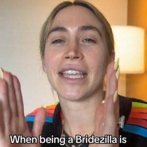 Allie Kaplan Instagram - Is being a bridezilla ever ok?! 🤣😩😤
.
.
.
.
.
#bride #brides #bridezilla #bridetobe #sisters #twins #sisters #sisterdynamic #comedy