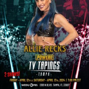 Allie Recks Instagram - Few tickets remain - get your tickets today and I’ll see yall tomorrrrrrow 🤘🏼💙
