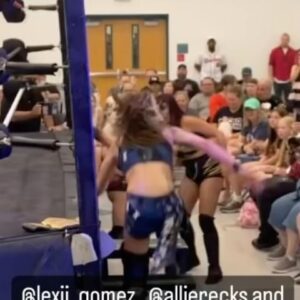 Allie Recks Instagram - About yesterday.. @prideofwrestlingllc