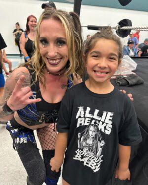 Allie Recks Instagram - About yesterday.. @prideofwrestlingllc