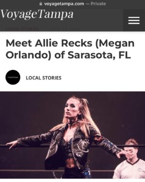 Allie Recks Instagram - Check out my interview with @voyagetampamag ! So awesome to be featured. Thank you guys!! 💜
•
https://voyagetampa.com/interview/meet-allie-recks-megan-orlando-of-sarasota-fl
