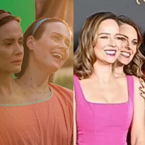 Allison Miller Instagram - On Tuesday I had the honor of presenting the @learcenter Sentinel Award to @elizabethlaime and @lucile_mson for their episode of @millionlittlethingsabc and its focus on abortion. I, a jerk, took no photos but found this one on a dark web search that took me to a website in a language I could not decipher but WOW was it worth it. I am surrounded by our incredible women writers and attached in a very real, physical way to my love, @elizabethlaime. I feel like I also won an award mostly because we share a set of hands and arms. Congratulations to all the good people honored that night and now I know I really need to watch @rezdogsfx. #amillionlittlethings #normandiditfirst #abortionishealthcare
