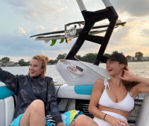 Allison Paige Instagram - 📍Big Crooked Lake
.
Sunsets, strong women, and bushes in the midlight 😜