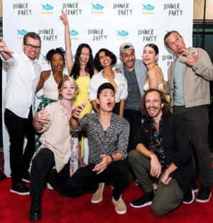 Allison Paige Instagram - Simply the best night of celebration, conversations, and creative powerhouses in a full theater! What a special group of humans I got to play with. 
We did that @dinnerpartymovie and it’s pretty fkn beautiful ✨✨
