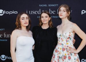 Ally Pankiw Instagram - Thank you @utopiamovies and @wearepartizan for the gorgeous LA premiere of @iusedtobefunnymovie and all of my loves who made it so special. But especially my Brooke and my Sam @treaclychild @olgapetsa 💕💕💕🎟🎟🎟 And thank you to everyone who’s been supporting the film and buying tickets! I can’t stop crying!