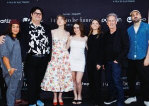 Ally Pankiw Instagram - Thank you @utopiamovies and @wearepartizan for the gorgeous LA premiere of @iusedtobefunnymovie and all of my loves who made it so special. But especially my Brooke and my Sam @treaclychild @olgapetsa 💕💕💕🎟🎟🎟 And thank you to everyone who’s been supporting the film and buying tickets! I can’t stop crying!