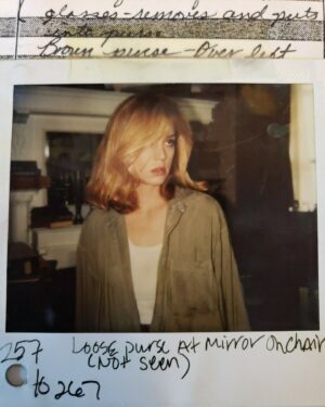 Ally Walker Instagram - Here’s a real blast from the past. Continuity and wardrobe Polaroid from #universalsoldier! 

#veronicaroberts #jcvd #jeanclaudevandamme #bts #polaroid