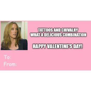 Ally Walker Instagram - With love from Stahl

#soa #sonsofanarchy #sonsofanarchyfans #vday #valentines
