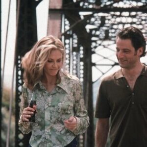 Ally Walker Instagram - Happy, Texas with Jeremy Northam filmed in 1998! 

#happytexas #jeremynortham #williamhmacy #ronperlman #stevezahn #allywalker