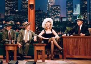 Ally Walker Instagram - The Tonight Show with Jay Leno 27 years ago! Also pictured here Sam and Paul Schneider. As you can see, we had a good time! 

Photo by Margaret Norton

#tonightshow #thetonightshow #jayleno #nbc #1996
