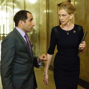 Ally Walker Instagram - @colonyusa #flashback with one of my favorites @realpjacobson! Happy Friday! 

#colony #usanetwork #peterjacobson #allywalker