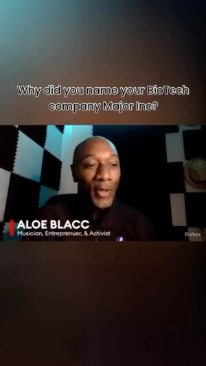 Aloe Blacc Instagram - Where a “can-do”, mentality meets groundbreaking, biotech innovation. Proud to be featured on Forbes, shaping the future of healthcare across multiple indications. 💡🚀 #biotech #forbesfeatured