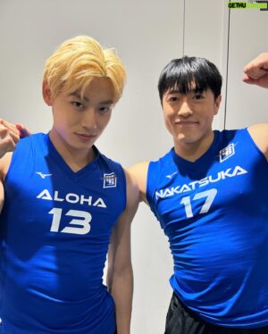 Aloha Takamatsu Instagram - 最強スポーツ男子頂上決戦ありがとうございました💪
燃えた燃えた燃え尽きた🔥
悔しかったけどやっぱ楽しいが勝ちました！
応援に駆けつけてくれたユーキくん、マーくんそして8号車の皆様本当にありがとうございました💪
そして、スポ男に出演していた皆様と写真を撮りました！
本当にありがとうございます🙏
#スポ男 #SHINee #MINHO さん　#ミンホ  さん
#andTEAM_FUMA さん　#generationsfromexiletribe 
#中務裕太 さん　#超特急 #髙松アロハ