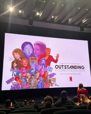 Alondra Excene Shields Instagram - Outstanding: A Comic Revolution 🏳️‍🌈
Went to a screening for this amazing documentary! I learned about so many important Queer stand up comedians! We are truly everywhere 💜 I love our perseverance, determination, our joy, and our gifts 💜 Queer people have to work so hard for like, everything 🏳️‍🌈 I can’t wait to show this doc to my loved ones! Check it out if you’re a fan of comedy! 
Shoes @yrushoes 
•
•
•
•
•
#outstanding #queercomedy #pridemonth #egyptiantheater #hollywood #standupcomedy