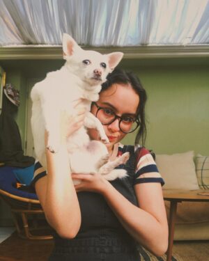 Aloreia Spencer Instagram - dog duty