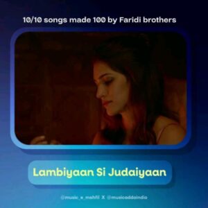 Altamash Faridi Instagram - The sufi vibe they add to the song is just🤌

#Bollywoodsongs #btownmusic #bollywoodmusic #musicduo #vekamleya #deewanimastani #terevaaste #shadabfaridi #altamashfaridi #bollywoodsingers
