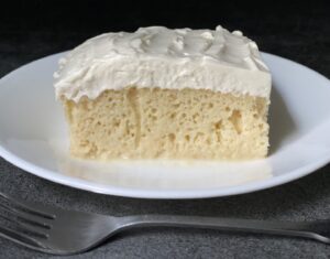 Alton Brown Instagram - Three types of milk and some fluffy whipped cream make this cake worth every calorie. 
#linkinbio #treslechescake #cincodemayoinspired #altonlikesitcreamy #goodeats