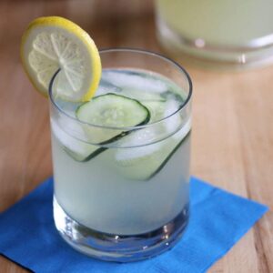 Alton Brown Instagram - Is there anything better than sitting on the porch drinking Cucumber Lemonade Gin Punch, while the kids run around the yard hitting each other with easter baskets? I think not!

#linkinbio #Lemonadeginpunch #familygathering #instagood #instacocktail #happyeaster